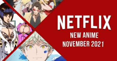 New Anime on Netflix in November 2021