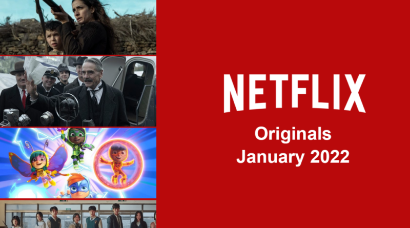 Netflix Originals Coming to Netflix in January 2022