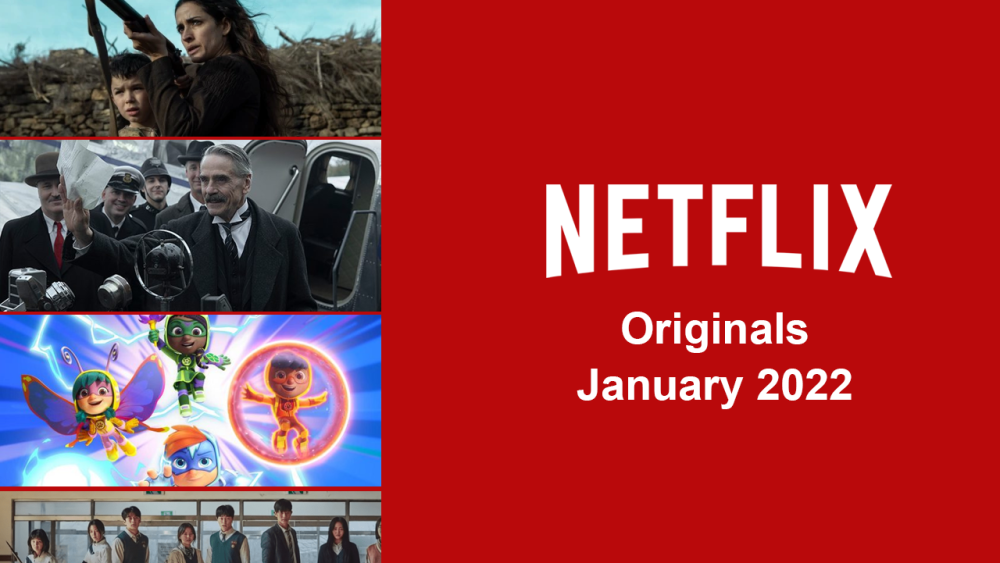 Netflix Originals Coming to Netflix in January 2022 AGP News