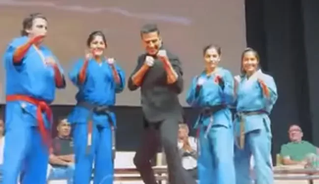 At Martial Arts Tournament, Akshay Kumar Did What He Does Best
