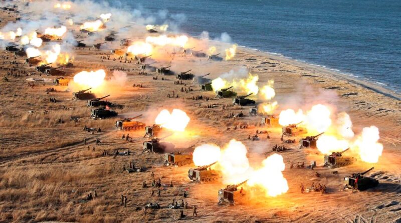 North Korea Fires Over 130 Artillery Rounds as Warning After South Korea-U.S. Drills