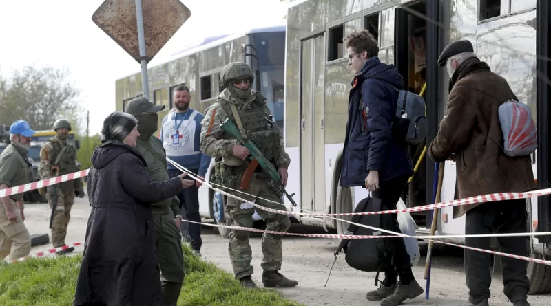 Ukrainians allege abuse, beatings at Russian ‘filtration’ camps