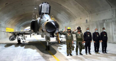 Iran unveils underground airbase tasked with responding to potential Israeli assault