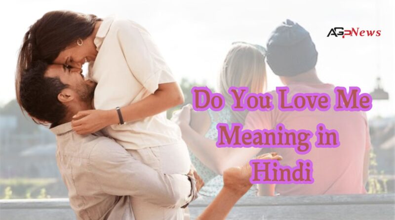 Do You Love Me Meaning in Hindi